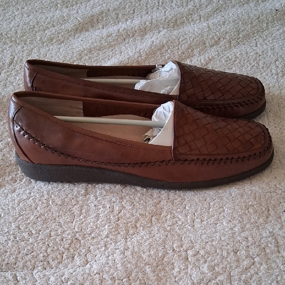 New Auditions Token Coppertone Classic Leather Slip-Ons main image 5